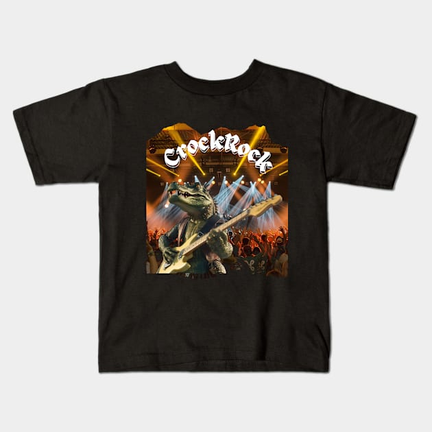 Animal Rock Kids T-Shirt by MckinleyArt